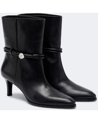 Isabel Marant - Telsa Embellished Leather Ankle Boots - Lyst