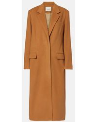 Isabel Marant - Mantel Ellenita Aus Einem Wollgemisch - Lyst