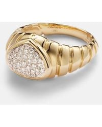 Marina B - Timo 18Kt Ring With Diamonds - Lyst