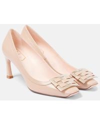 Roger Vivier - Trompette 70 Leather Pumps - Lyst