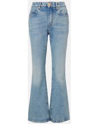 Balmain - Low-Rise Bootcut Jeans - Lyst