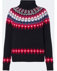 Bogner - Jacquard-Rollkragenpullover Ingrid - Lyst
