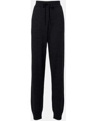 Tod's - Knitted Virgin Wool Straight-Leg Pants - Lyst