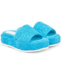 Pantofole e ciabatte Gucci da donna - Fino al 50% di sconto | Lyst