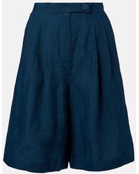 Eres - Plaisant Linen Bermuda Shorts - Lyst