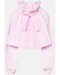 Patou - Top Iconic Aus Baumwolle - Lyst