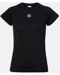 Loewe - Camiseta De Jersey Con Anagrama - Lyst
