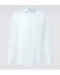 Fedeli - Camisa En Mezcla De Algodon - Lyst