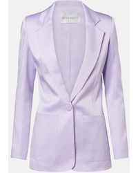 Nina Ricci - Crepe Satin Blazer - Lyst