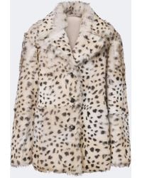 Arma - Cynthia Reversible Leopard-Print Shearling Jacket - Lyst