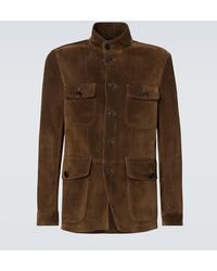 Tom Ford - Suede Jacket - Lyst