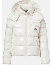 Moncler - Plumífero Corto Con Capucha Andro, Mujer, Talla - Lyst