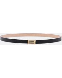 Victoria Beckham - Micro Frame Leather Belt - Lyst