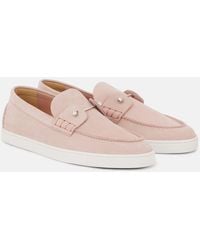 Christian Louboutin - Chambeliboat Leather Loafers - Lyst