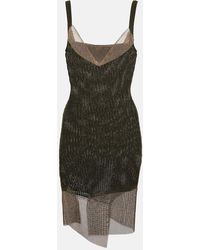 AYA MUSE - Miniabito Mesome Con Mesh - Lyst