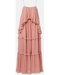 Zimmermann - Luna Ruffled Tiered Maxi Dress - Lyst