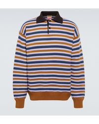 ZEGNA - X The Elder Statesman Cashmere And Wool Polo Sweater - Lyst