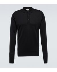 John Smedley - Polo-Pullover Cotswold aus Wolle - Lyst
