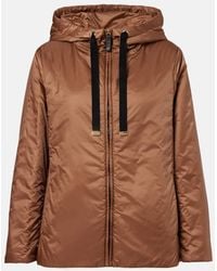 Max Mara - Chaqueta Cube Greenh Acolchada Con Capucha - Lyst