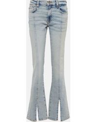 7 For All Mankind - Bootcut Tailorless Mid-rise Jeans - Lyst