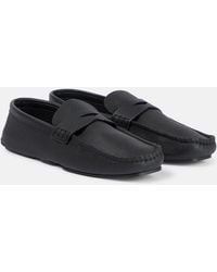 KHAITE - Billy Leather Penny Loafer - Lyst