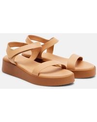 Ancient Greek Sandals - Leather Platform Sandals - Lyst