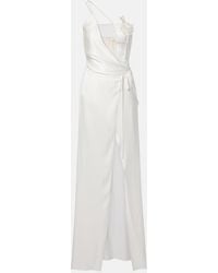 David Koma - Floral-Applique Gown - Lyst