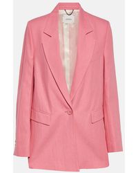 Dorothee Schumacher - Colorful Lightness Cotton And Linen Blazer - Lyst