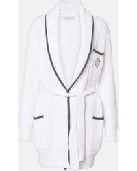 Brunello Cucinelli - Cardigan Aus Baumwolle - Lyst