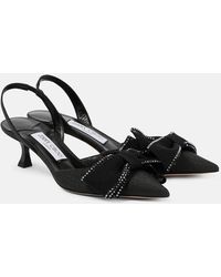 Jimmy Choo - Brook 50 Embellished Slingback Pumps - Lyst