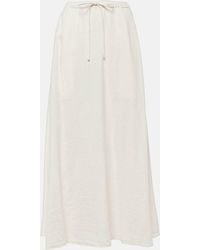Velvet - Bailey Linen Maxi Skirt - Lyst