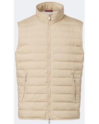 Brunello Cucinelli - Technical Down Vest - Lyst