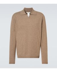 The Row - Franz Cashmere Polo Sweater - Lyst