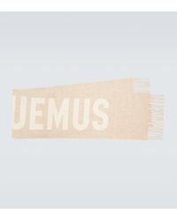 Jacquemus - L'Echarpe Fringed Virgin Wool Scarf - Lyst