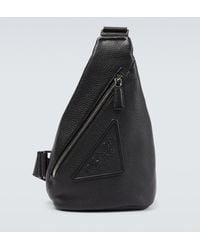 Prada - Crossbody Bag Aus Leder - Lyst