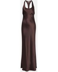 STAUD - Juanita Satin Gown - Lyst