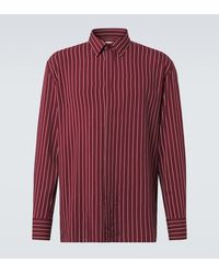 Saint Laurent - Striped Shirt - Lyst