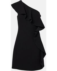 Max Mara - Giacomo Ruffled Sable Minidress - Lyst