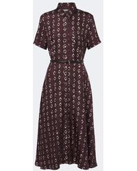 Altuzarra - Kiera Printed Silk Shirt Dress - Lyst