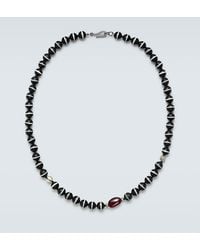 Ileana Makri - Sterling Beaded Necklace With Gemstones - Lyst