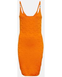Versace - Robe Medusa '95 La Greca En Jacquard - Lyst
