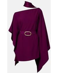 ‎Taller Marmo - Taylor Belted One-Shoulder Kaftan - Lyst