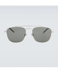 Saint Laurent - Sl 665 Aviator Sunglasses - Lyst