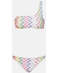 Missoni - Zigzag Lame Bikini - Lyst
