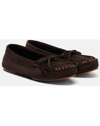 Paris Texas - Indiana Tasseled Suede Loafers - Lyst