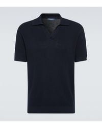 Frescobol Carioca - Rino Cotton And Silk Polo Shirt - Lyst