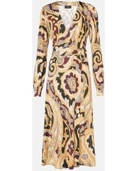 Etro - Bedrucktes Midikleid - Lyst