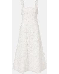 LEO LIN - Odette Floral-Applique Lace Cocktail Dress - Lyst