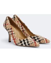 Burberry - Pumps Check - Lyst