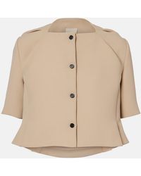 KHAITE - Vali Crepe Top - Lyst